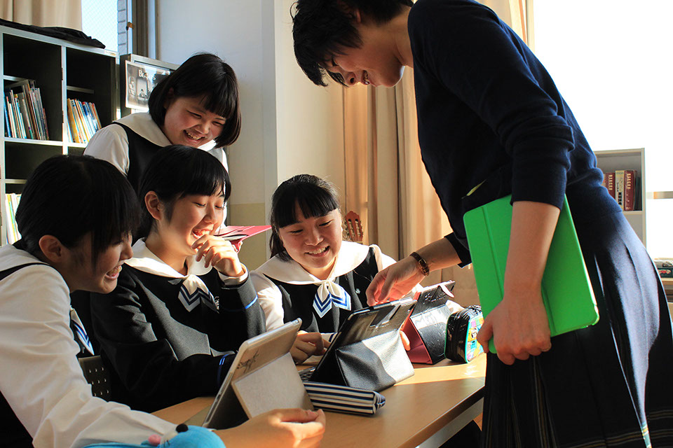 瀧野川女子学園高等学校 ファシリテーション型の教育