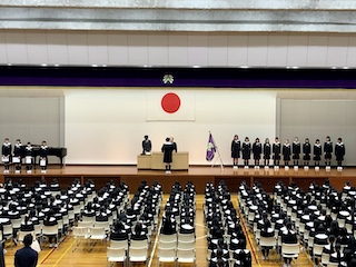 令和６年度３学期の始業式を行いました