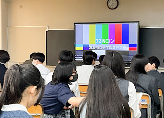 NHKコンテストの創作テレビドラマ部門で作品を発表しました