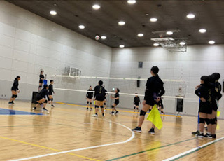 江戸川女子高校で練習試合を行いました