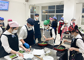 ゼミで家庭料理検定３級の二次試験対策を行いました